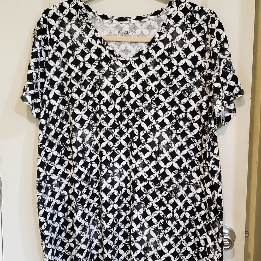 Black And White T-Shirt